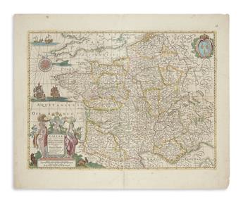 (MISCELLANEOUS MAPS.) Group of 6 double-page engraved maps.